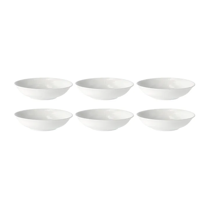 Swedish Grace 深盘 19 cm, 六件套装 snow (白色) - Rörstrand