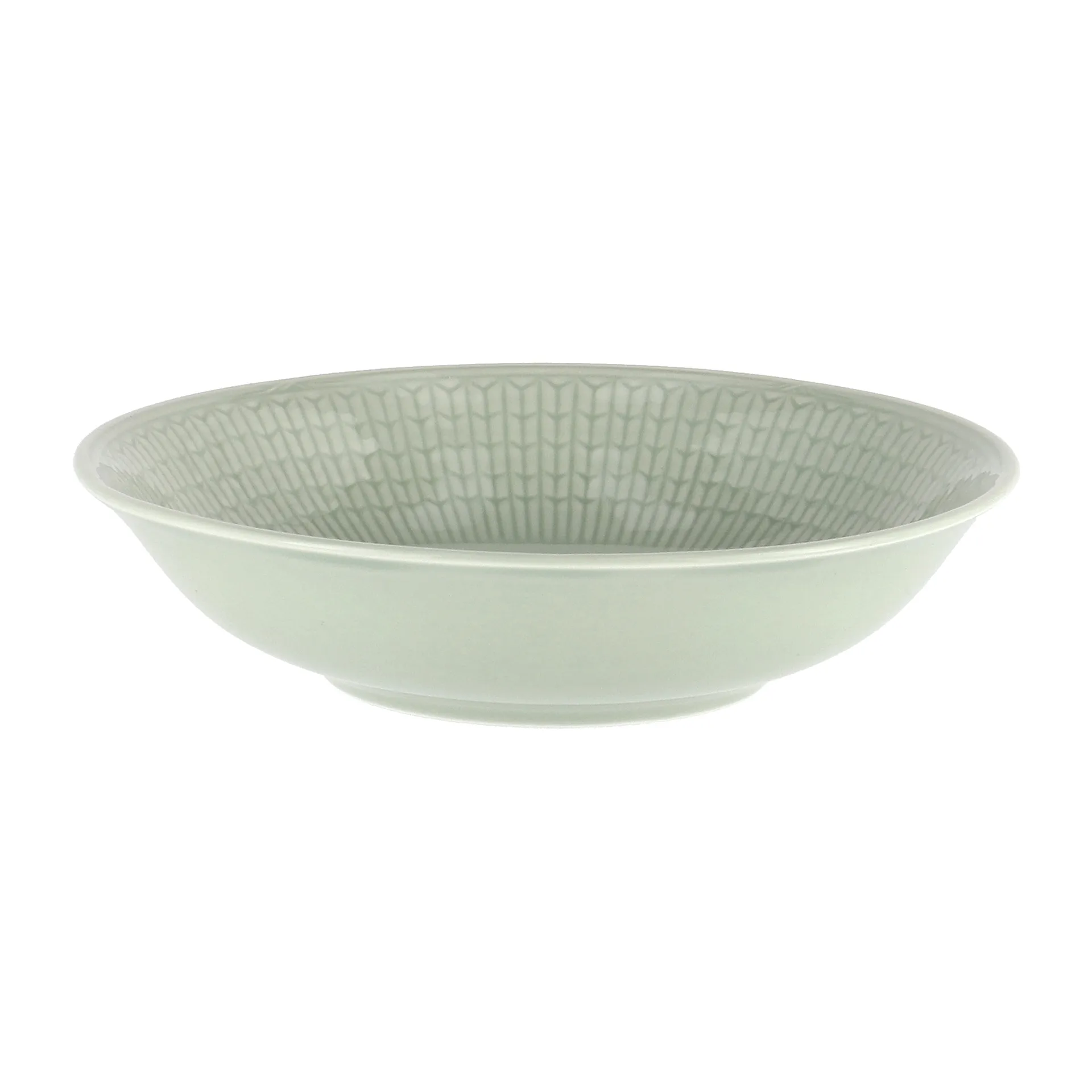 Swedish Grace 瑞式优雅 纯色经典 深盘 Ø19 cm, 浅草绿色 Rörstrand