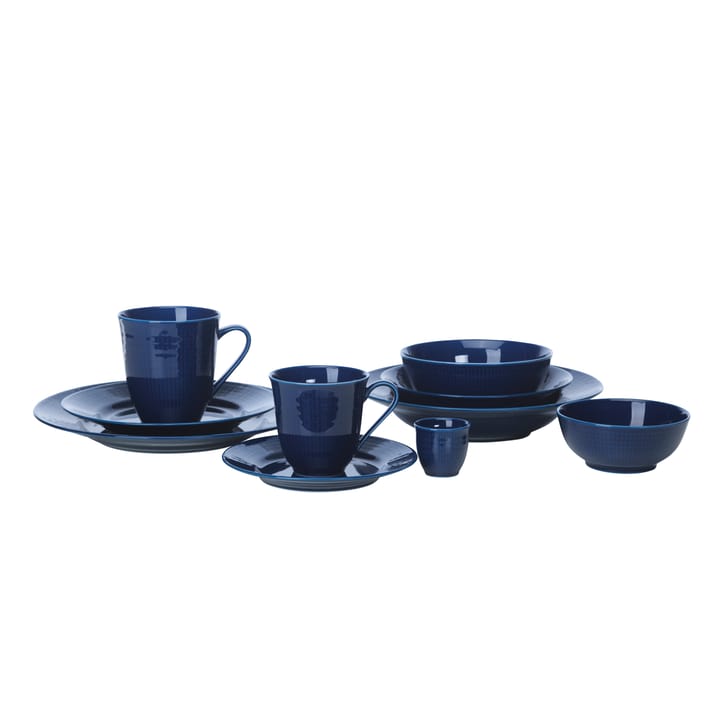 Swedish Grace 瑞式优雅 纯色经典 深盘 Ø19 cm, 午夜蓝色 Rörstrand