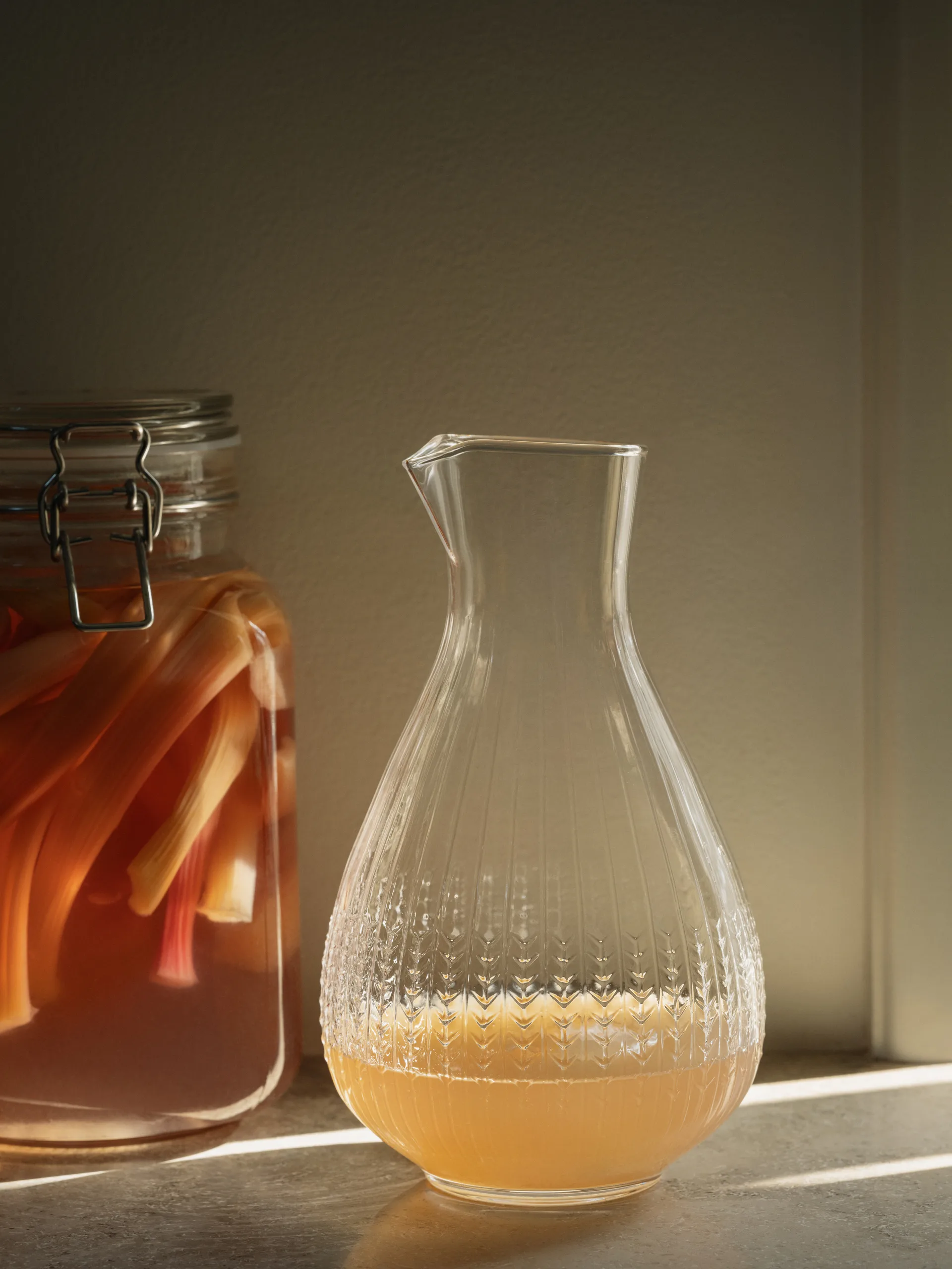 Swedish Grace 水瓶1L, 透明 Rörstrand