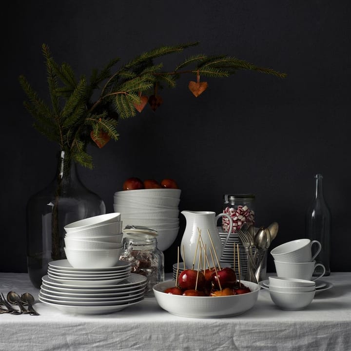 Swedish Grace 盘子 21 cm, 六件套装 snow (白色) Rörstrand