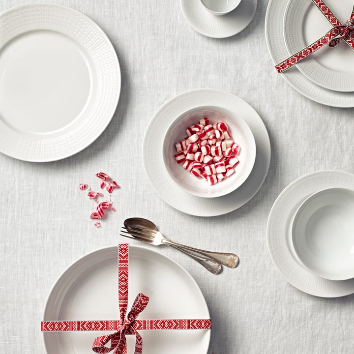 Swedish Grace 盘子 21 cm, 六件套装 snow (白色) Rörstrand