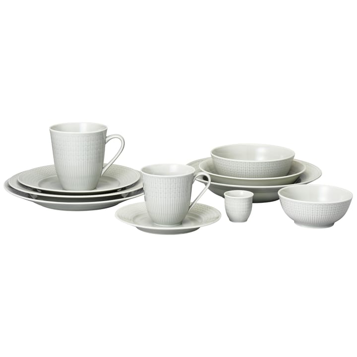 Swedish Grace 盘子 Ø24 cm 六件套装 Mist (灰色) Rörstrand