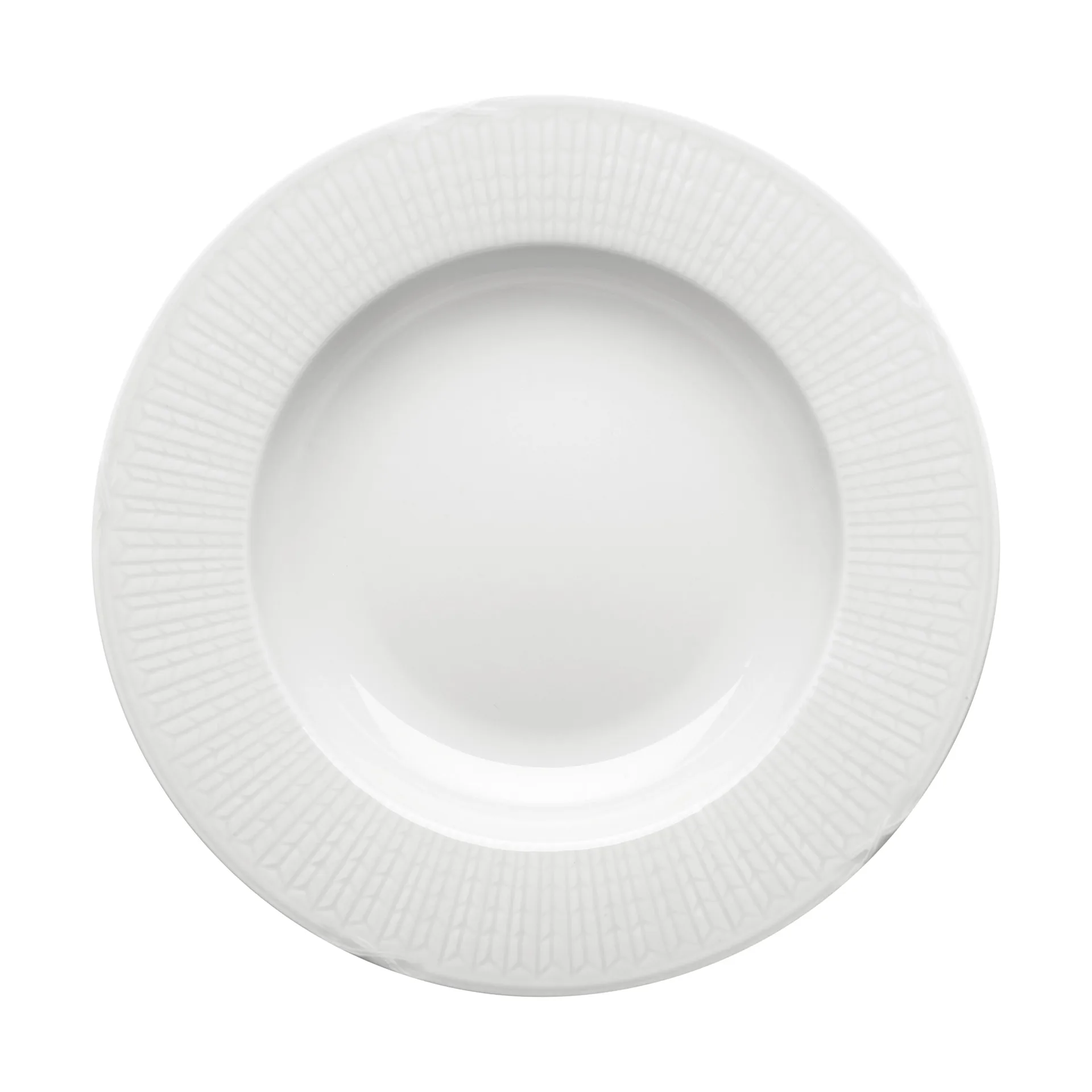 Swedish Grace 深盘 25 cm, 六件套装 snow (白色),  Rörstrand
