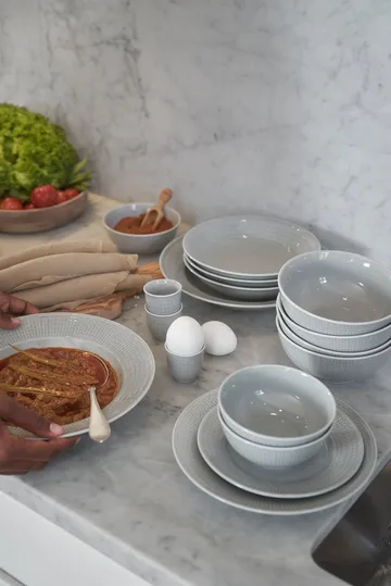 Swedish Grace 盘子 Ø 27 cm 六件套装 Mist (灰色) - Rörstrand