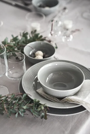 Swedish Grace 盘子 Ø 27 cm 六件套装 Mist (灰色) - Rörstrand