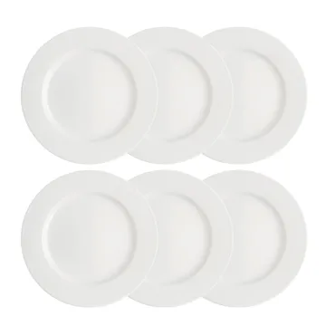 Swedish Grace 盘子 27 cm 六件套装 snow (白色) - Rörstrand