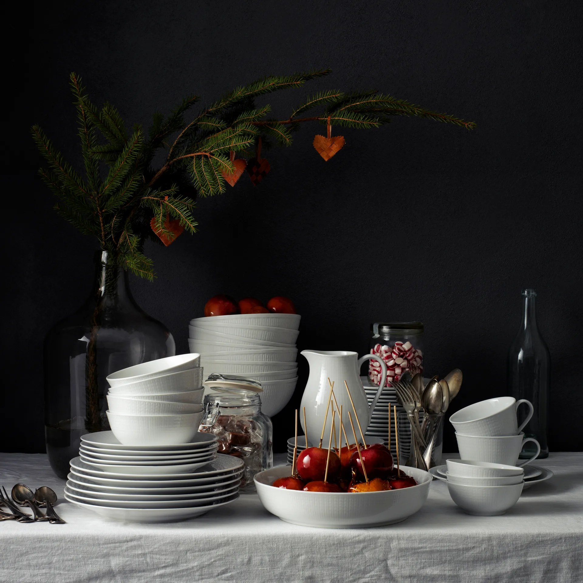 Swedish Grace 碗 30 cl, 六件套装 snow (白色),  Rörstrand