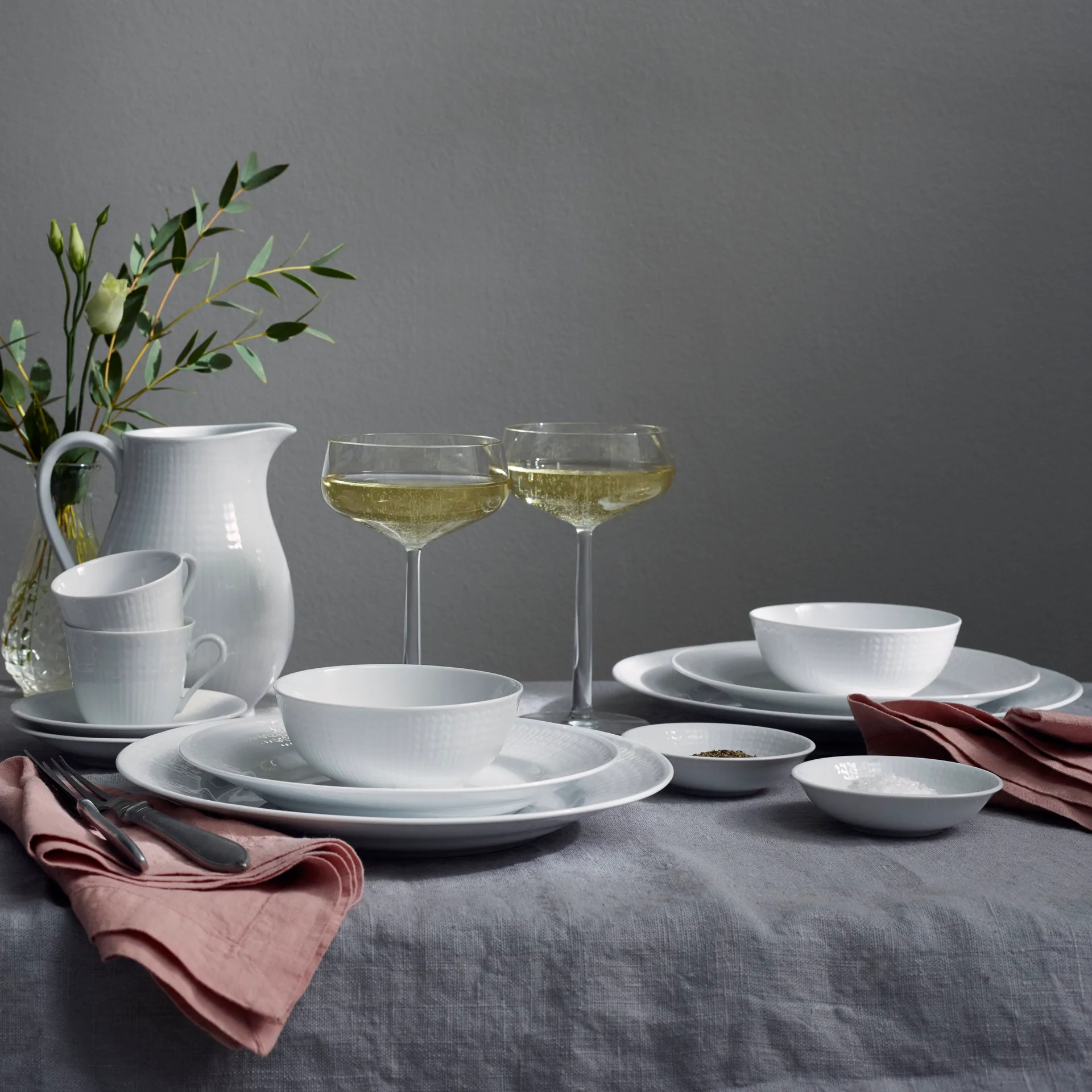 Swedish Grace 碗 30 cl, 六件套装 snow (白色) Rörstrand