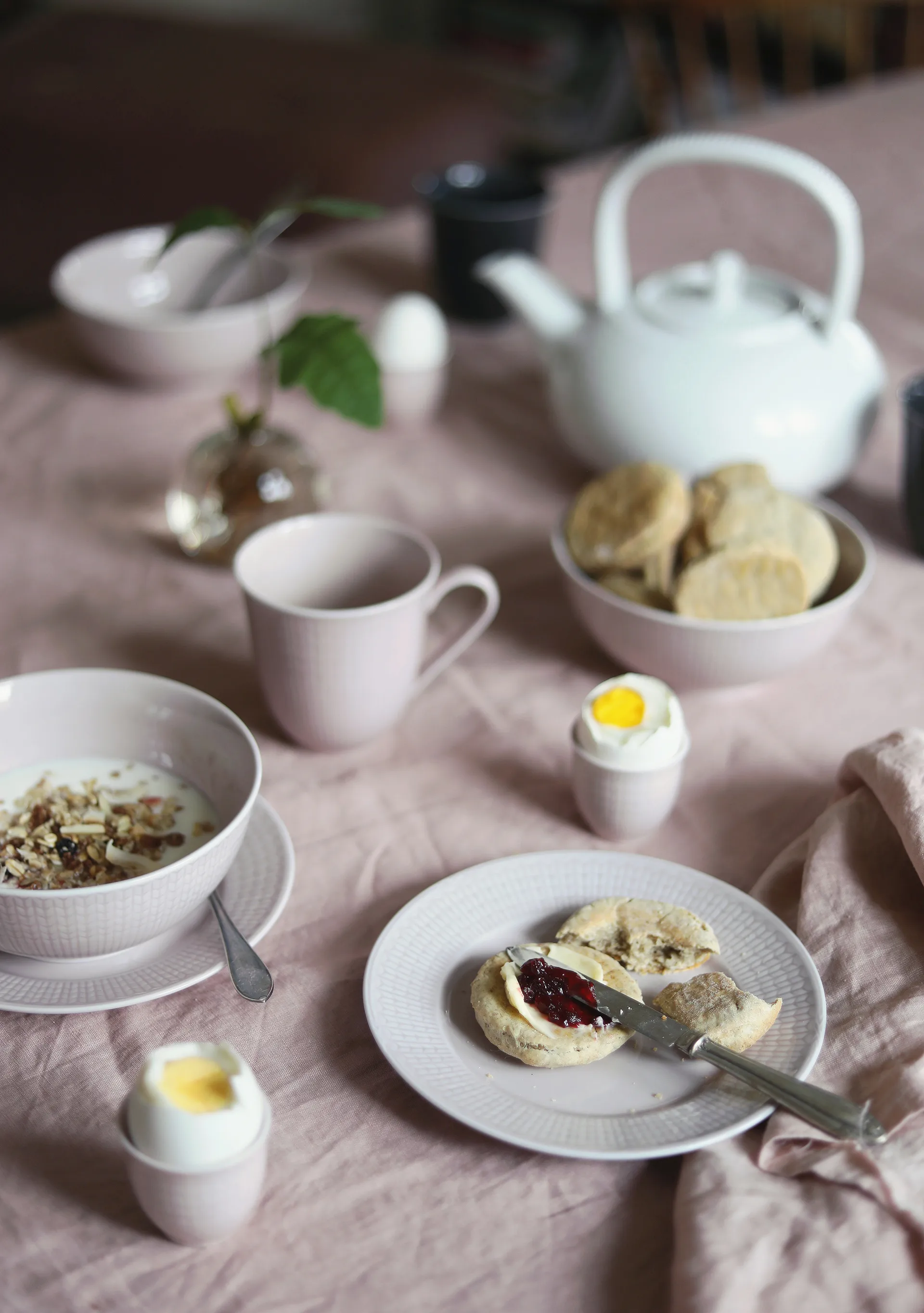 Swedish Grace 瑞式优雅 纯色经典 碗 小, 玫瑰色 30 cl Rörstrand