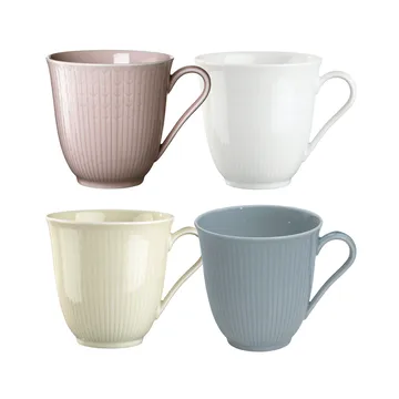 Swedish Grace 瑞式优雅 纯色经典 马克杯 300ml - 白色 - Rörstrand