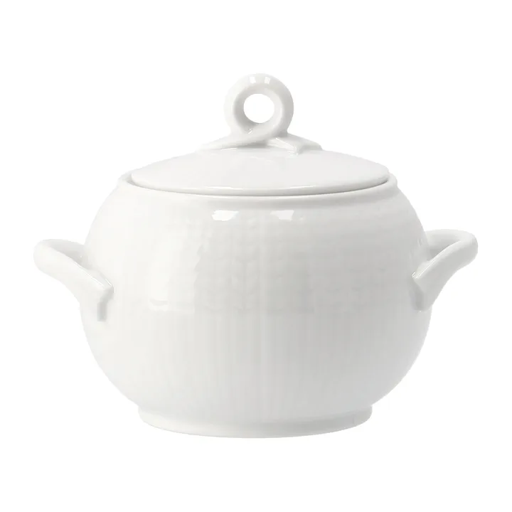 Swedish Grace 瑞式优雅 纯色经典 带盖碗 400ml - 白色 - Rörstrand