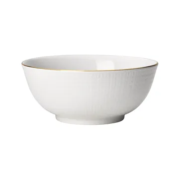 Swedish Grace 金边系列 碗  600ml - 白色 - Rörstrand