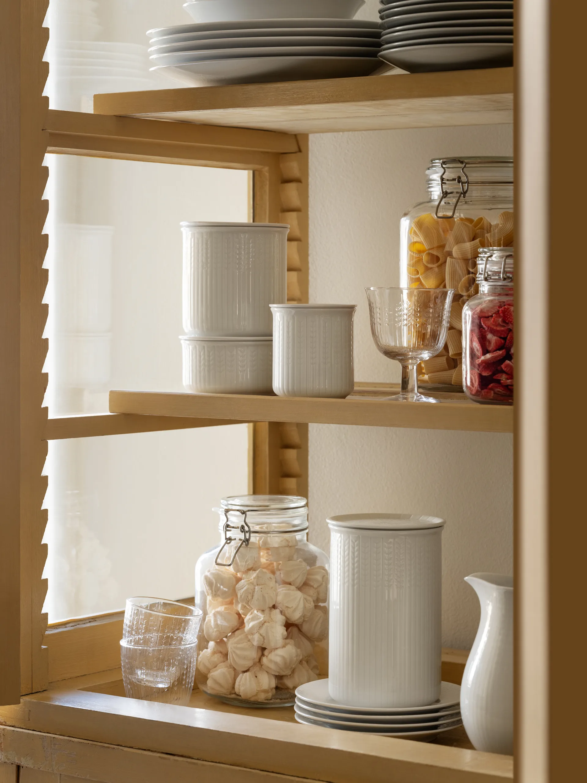 Swedish Grace 储物罐 low S 0.3 L, 雪白 Rörstrand