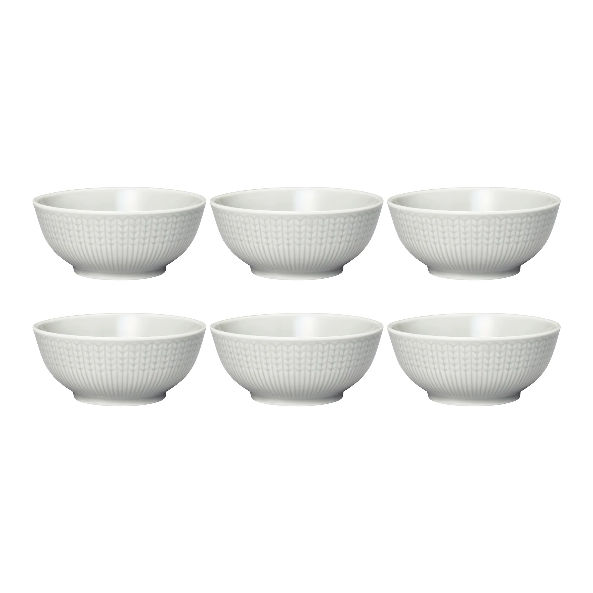 Swedish Grace 碗 小号 六件套装 Mist (灰色),  Rörstrand
