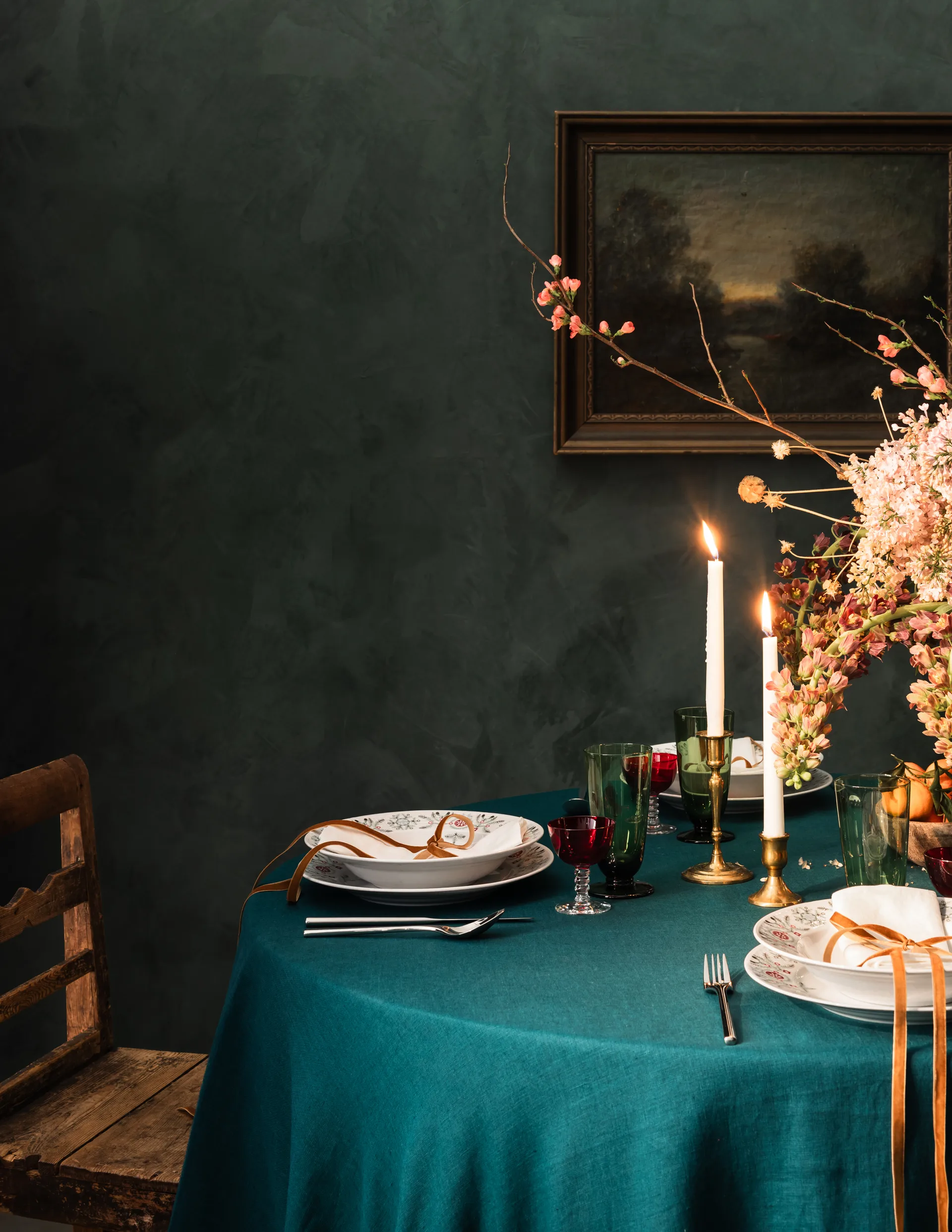 Swedish Grace Winter 优雅冬日系列 深盘 Ø25 cm, 白色 Rörstrand