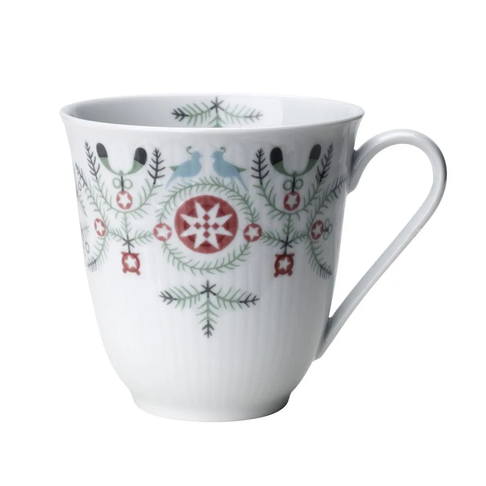 Swedish Grace Winter 优雅冬日系列 马克杯 300ml, 白色 Rörstrand