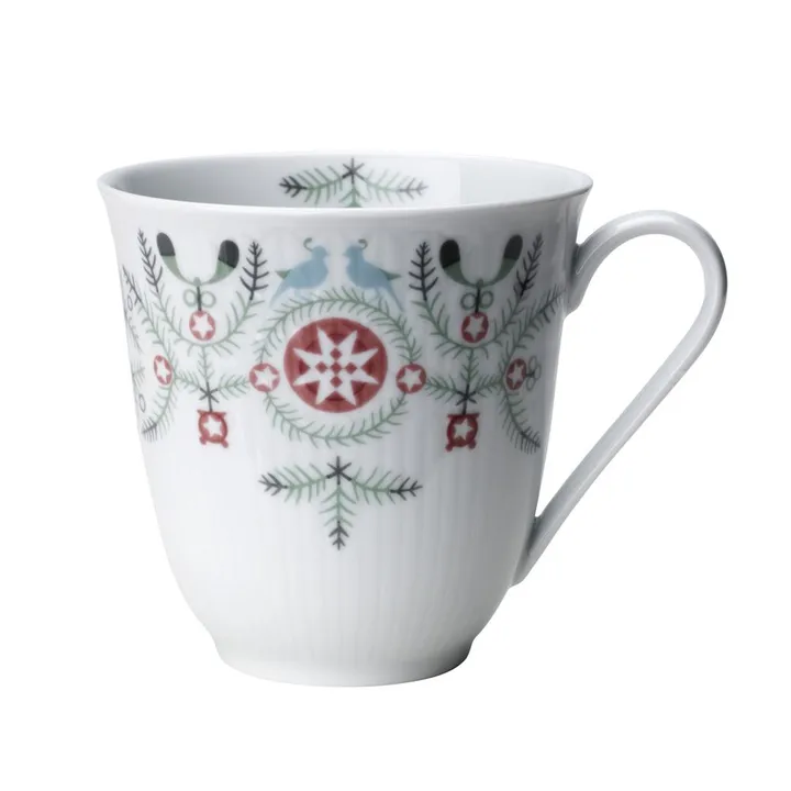 Swedish Grace Winter 优雅冬日系列 马克杯 300ml - 白色 - Rörstrand