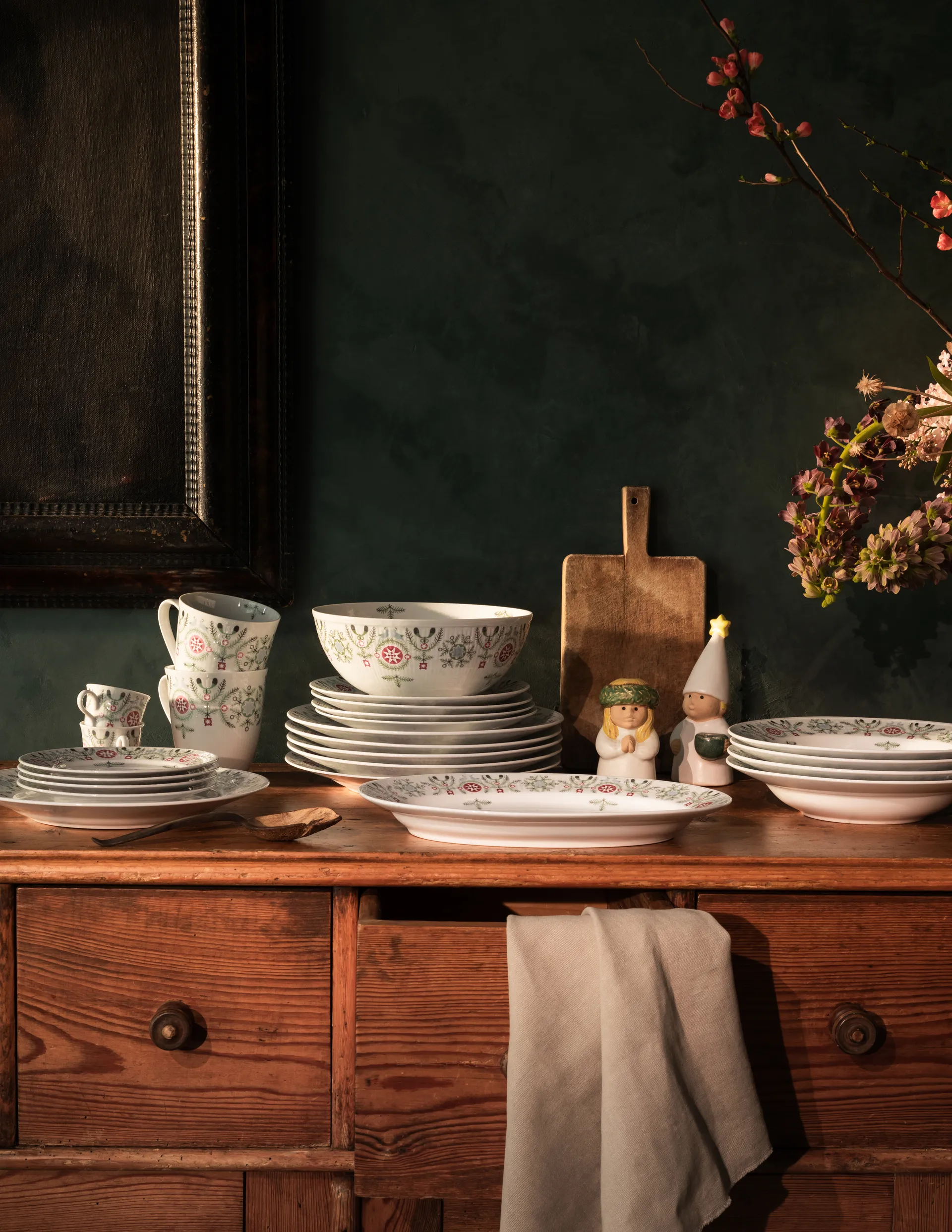 Swedish Grace Winter 优雅冬日系列 马克杯 50 cl, 白色 Rörstrand