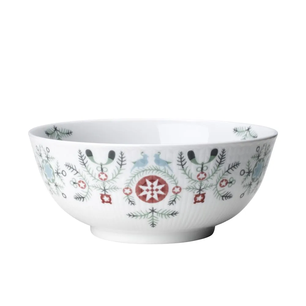 Swedish Grace Winter 优雅冬日系列 碗 600ml, 白色 Rörstrand