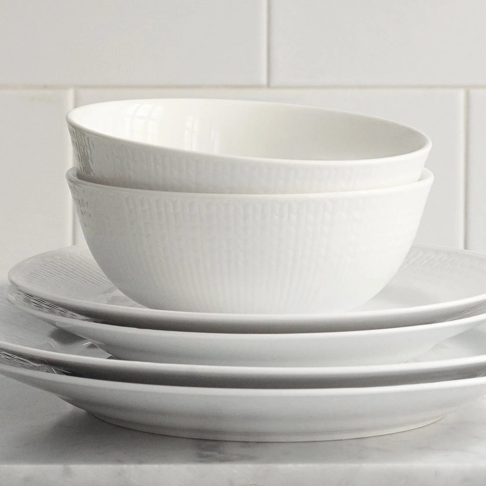 Swedish Grace 瑞式优雅 纯色经典 碗 大, 白色 Rörstrand