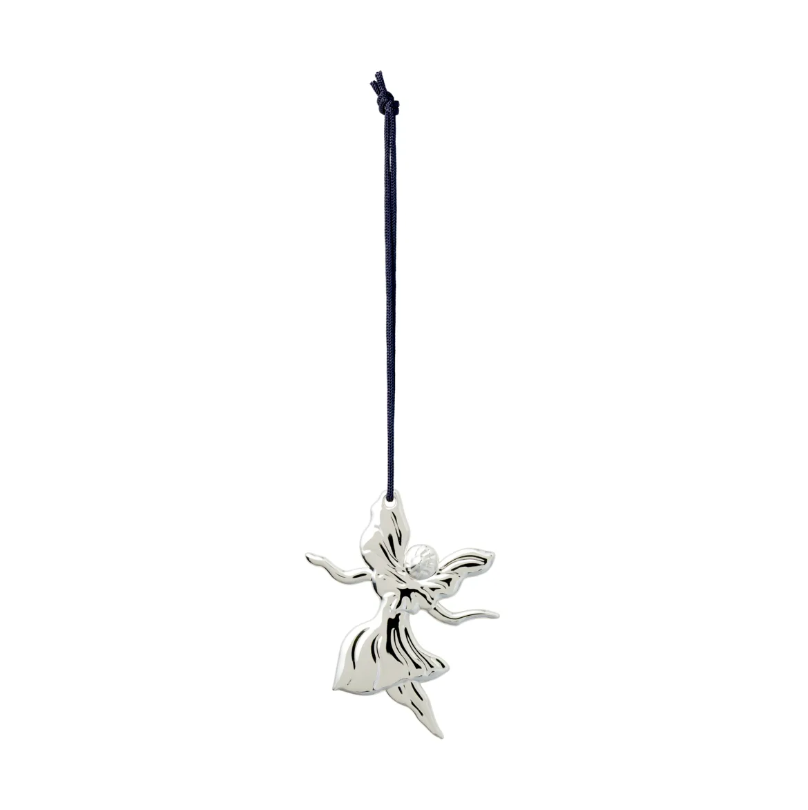 Dancing angel Christmas 装饰品 7 cm, 银色-plated Rosendahl