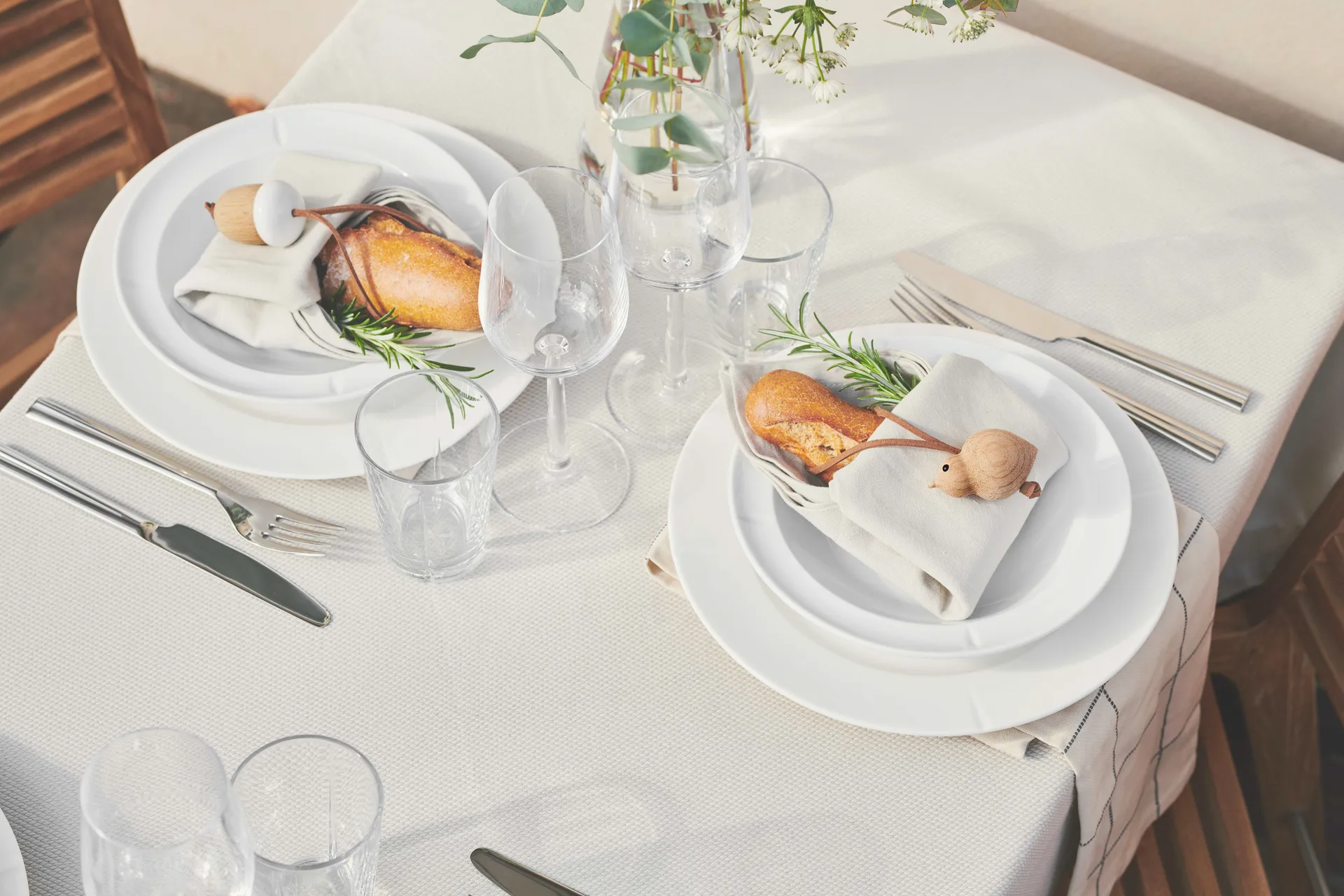 Forest tales acorn Christmas decorations, 自然木色 Rosendahl