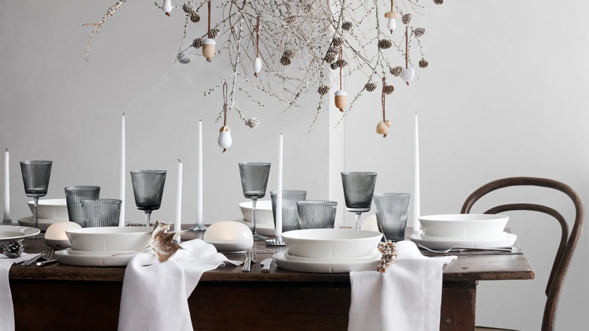 Forest tales mushroom Ø4.5 cm, White Rosendahl