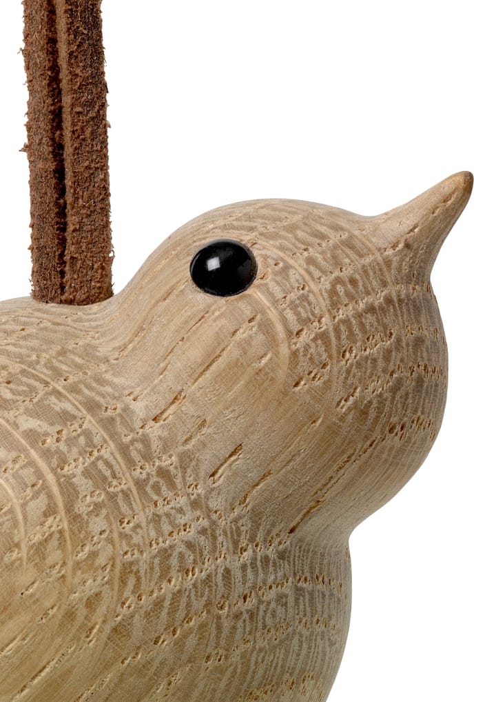 Forest tales sparrow Christmas decorations, 自然木色 Rosendahl