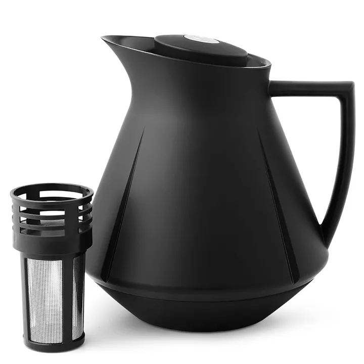 Grand Cru 泡茶保温瓶1升 - 黑色 - Rosendahl