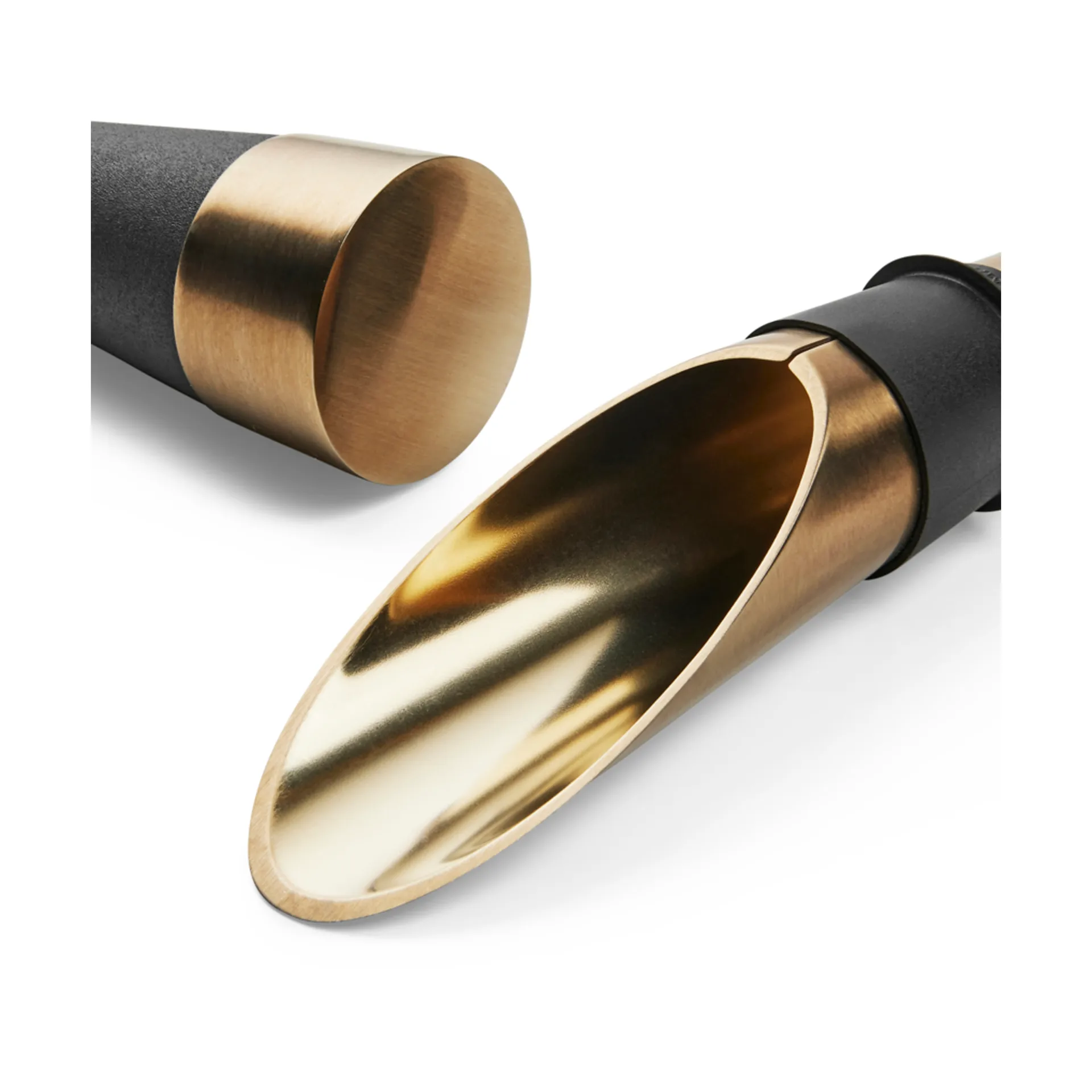 Grand Cru Bareware wine cork 和 pouring spout 2件, Black-patinated steel Rosendahl