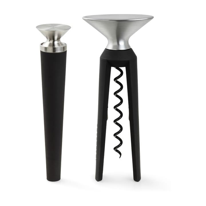 Grand Cru bottle opener and corkscrew set - 不锈钢 - Rosendahl