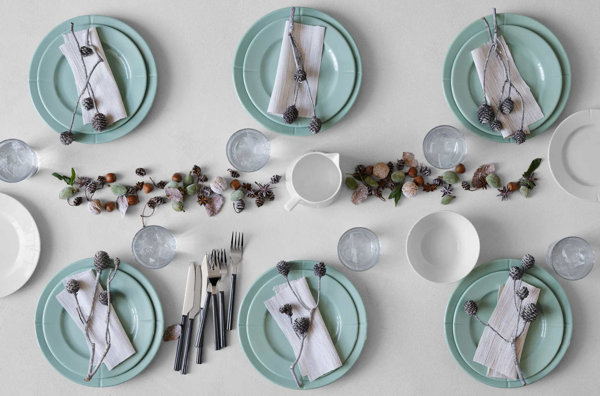 Grand Cru Colourful 盘子 Ø27 cm, 薄荷色 Rosendahl