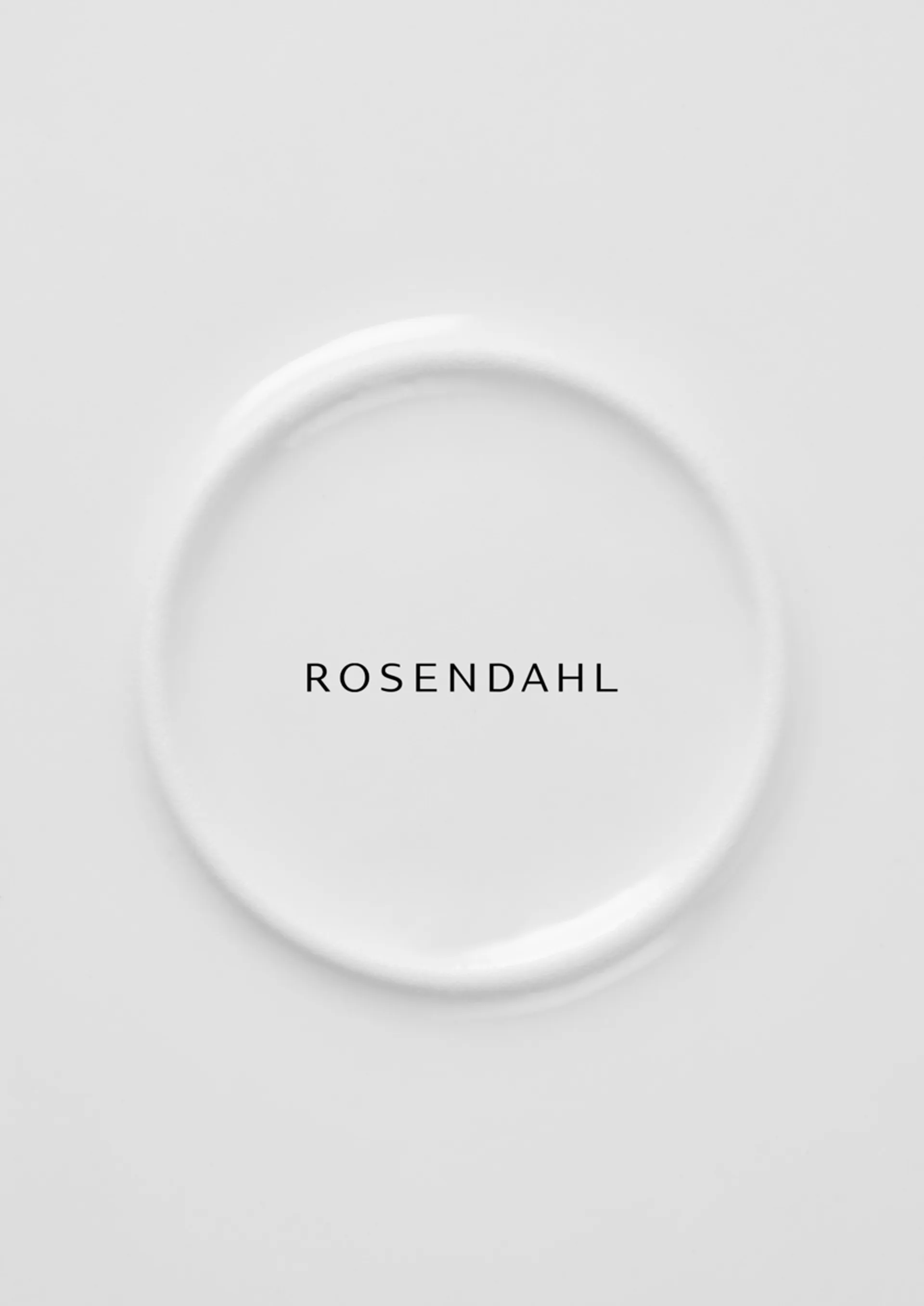 Grand Cru essentials 餐盘 Ø25cm 4只装, 白色 Rosendahl
