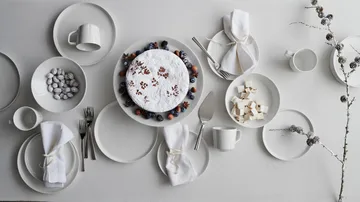Grand Cru essentials 餐盘 Ø25cm 4只装 - 白色 - Rosendahl