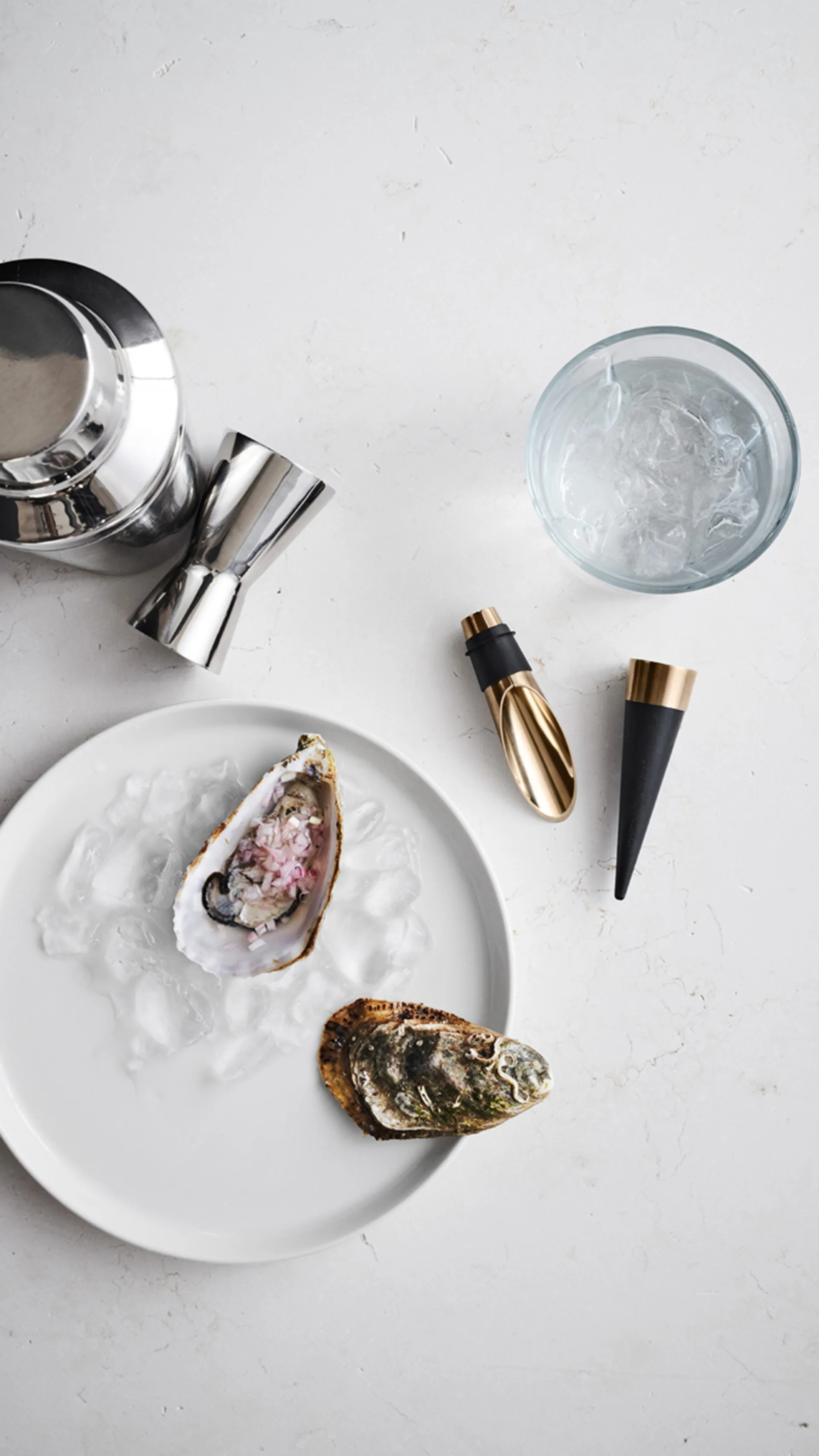 Grand Cru essentials dinner 盘子 Ø25 cm 四件套装, White Rosendahl