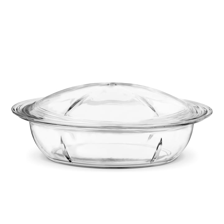 Grand Cru glass 砂锅  dish （含盖子） - 5.4 l - Rosendahl