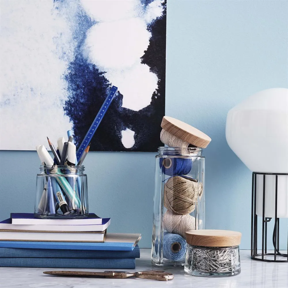 Grand Cru glass 罐子 with wooden lid, 0,25 l Rosendahl