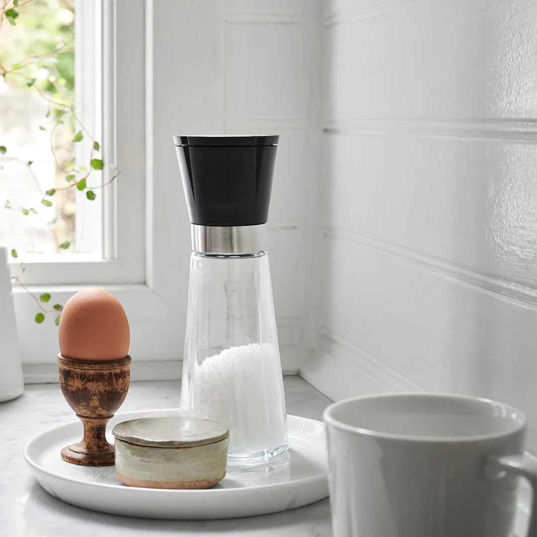 Grand Cru 盐和胡椒研磨器 H20.5 cm, 黑色-steel Rosendahl