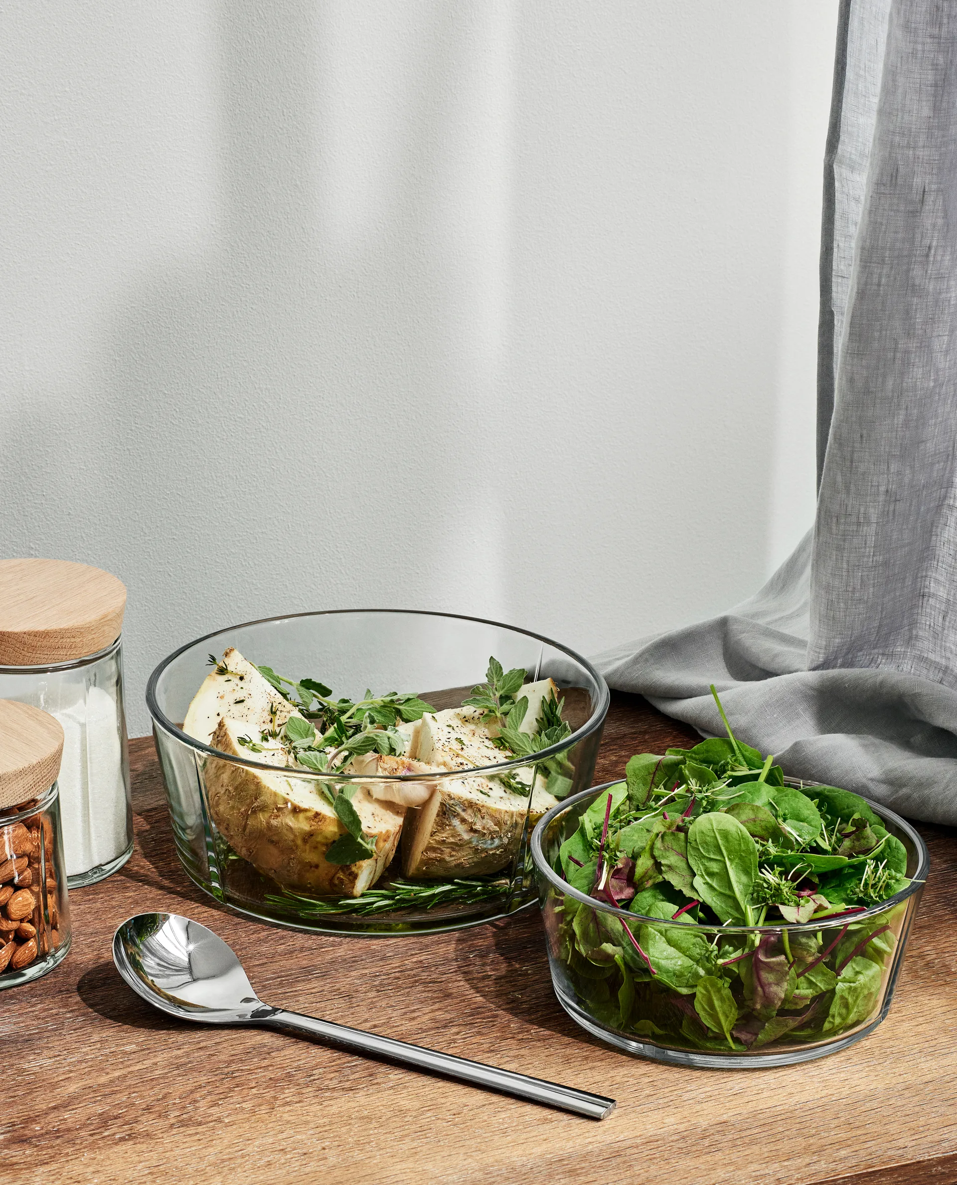 Grand Cru ovenproof 碗 两件套装, 透明 Rosendahl