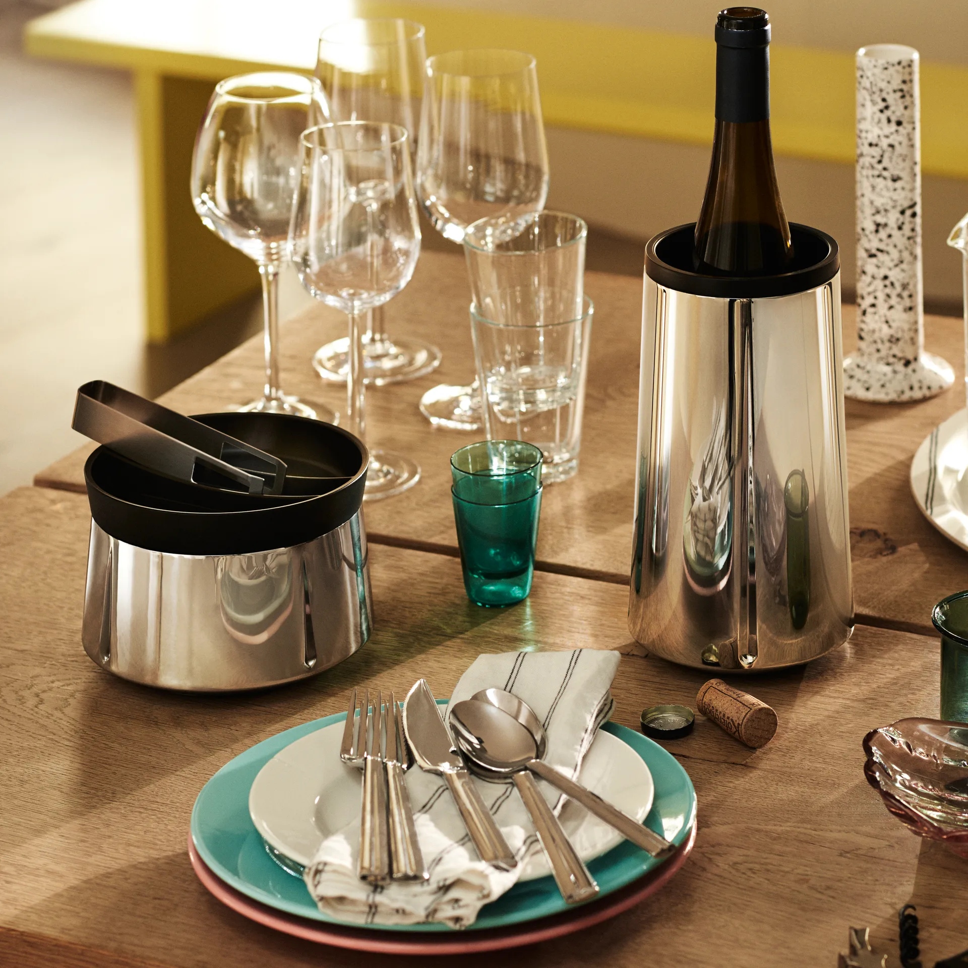 Grand Cru 冰桶, Rostfritt steel Rosendahl