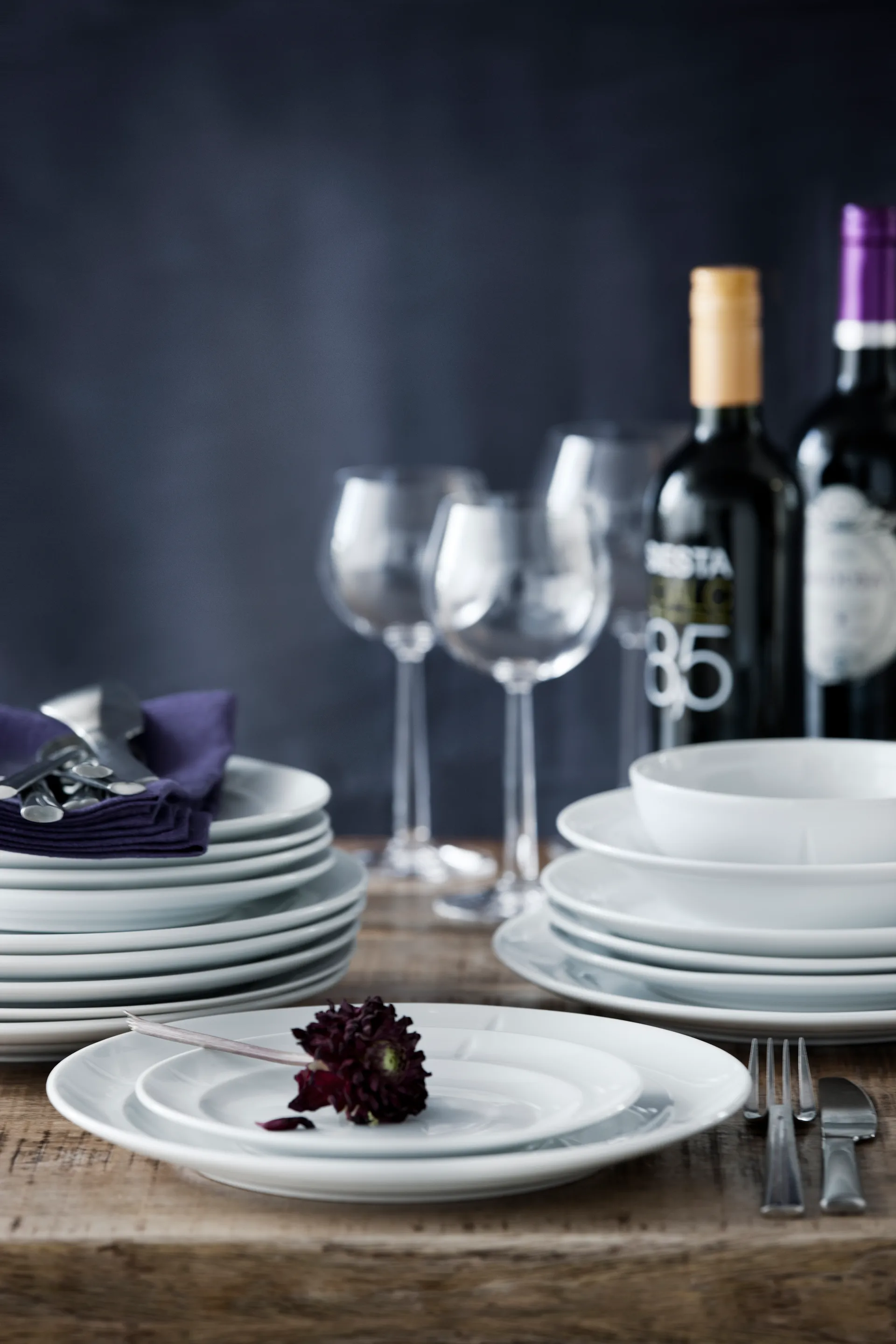 Grand Cru Soft 盘子 Ø23 cm, White Rosendahl