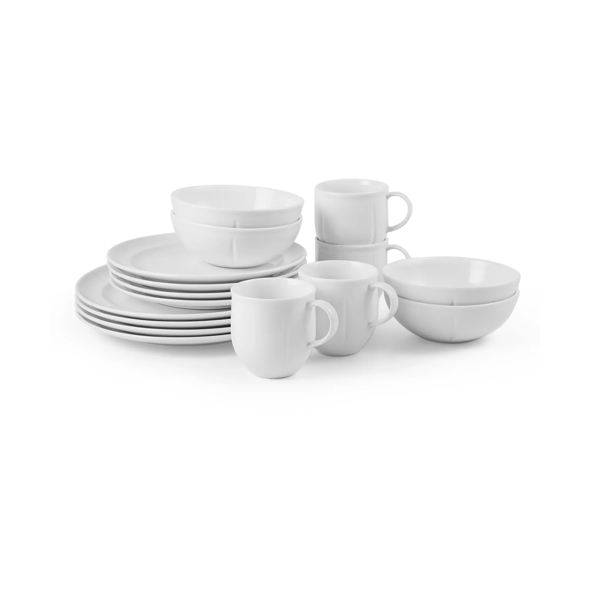 Grand Cru Soft dinnerware 套装 white 16-piece, 白色 Rosendahl