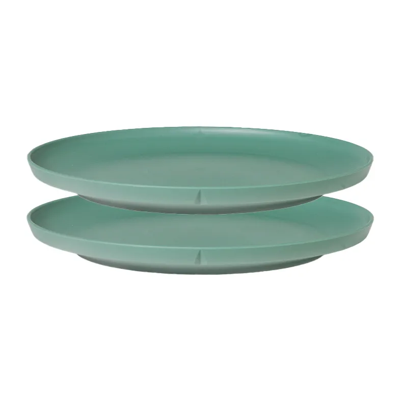 Grand Cru Take melamine 盘子 Ø26 cm 两件套装, Mid 绿色 Rosendahl