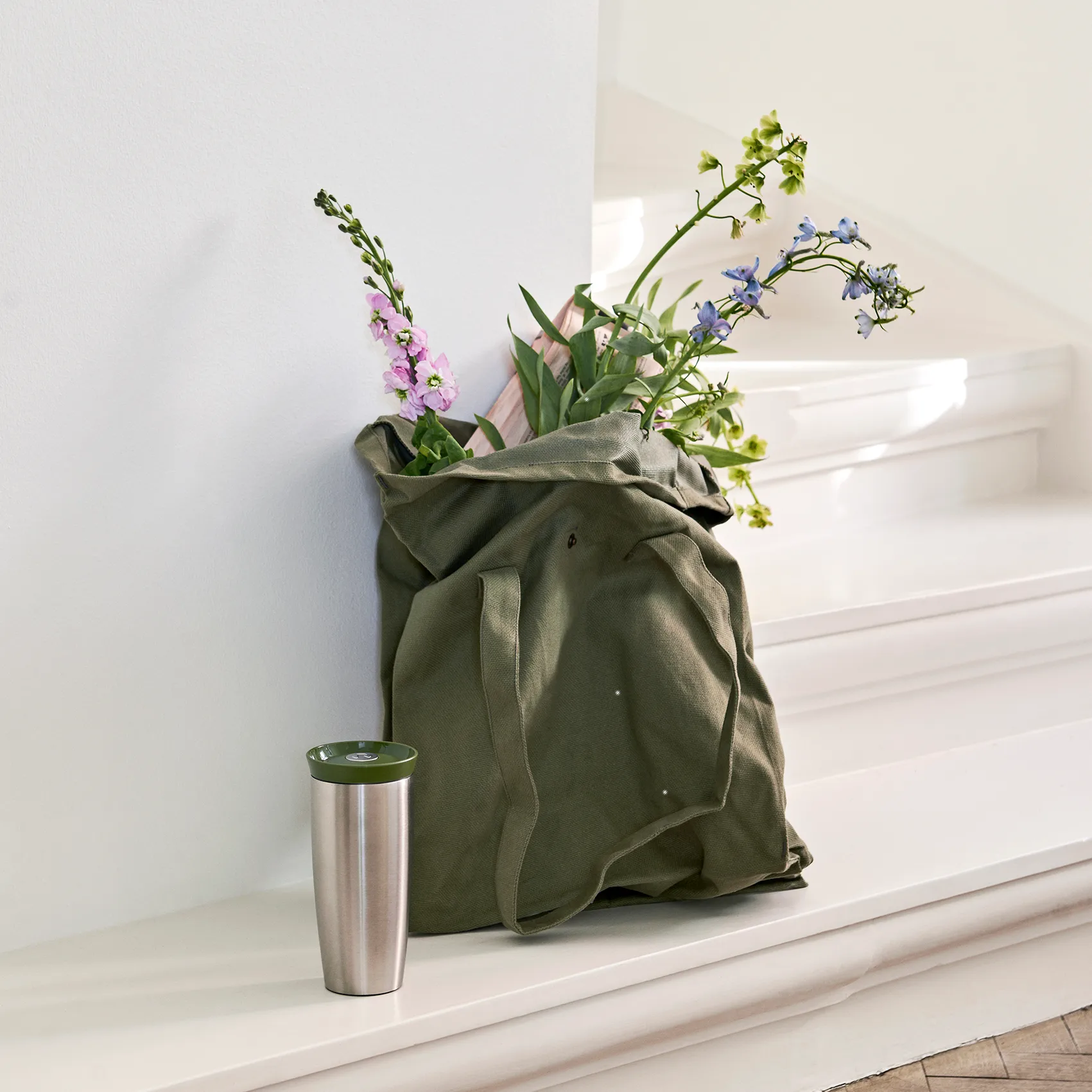 Grand Cru thermos 马克杯 40 cl, Olive 绿色 Rosendahl