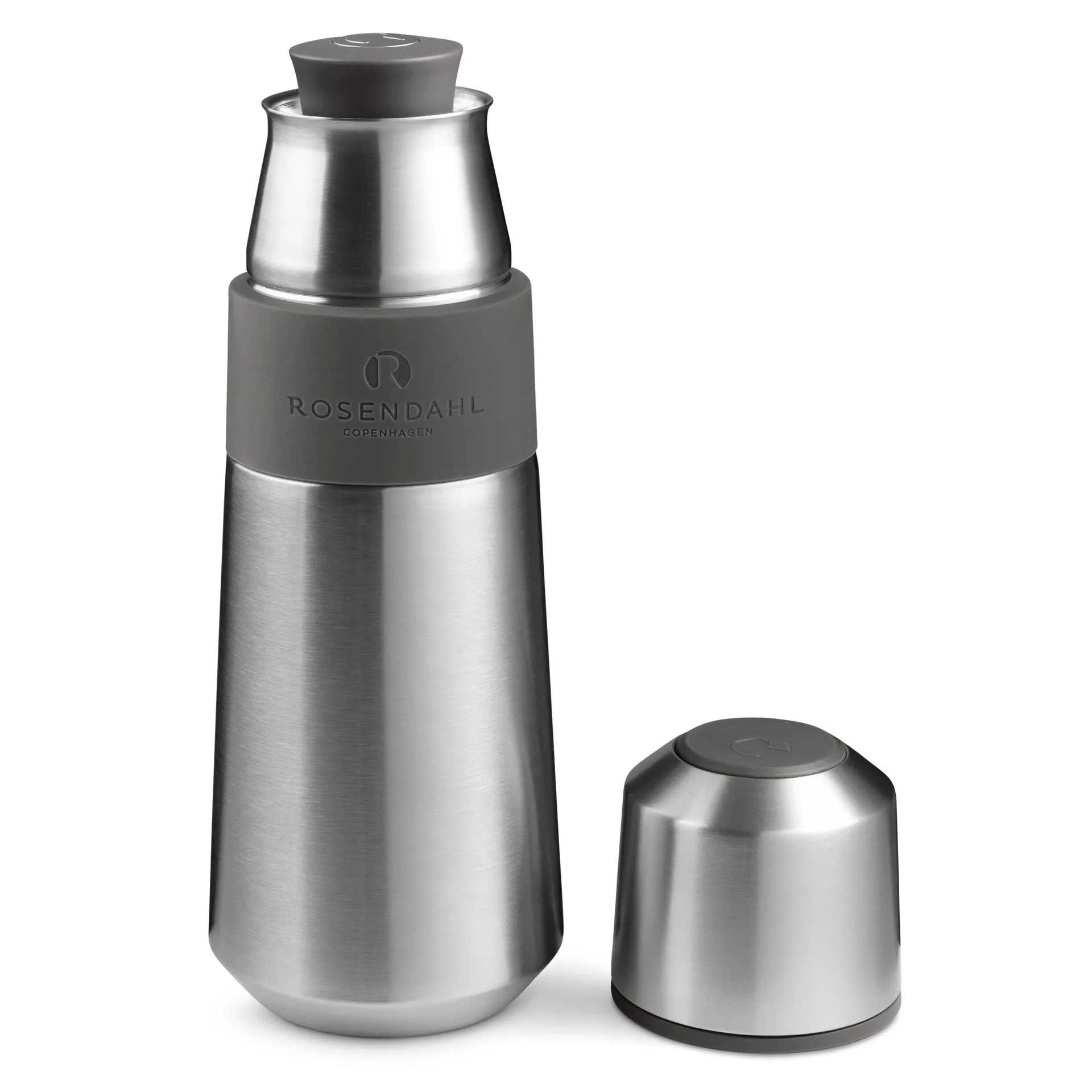 Grand Cru vacuum flask 65 cl, dark 灰色 Rosendahl