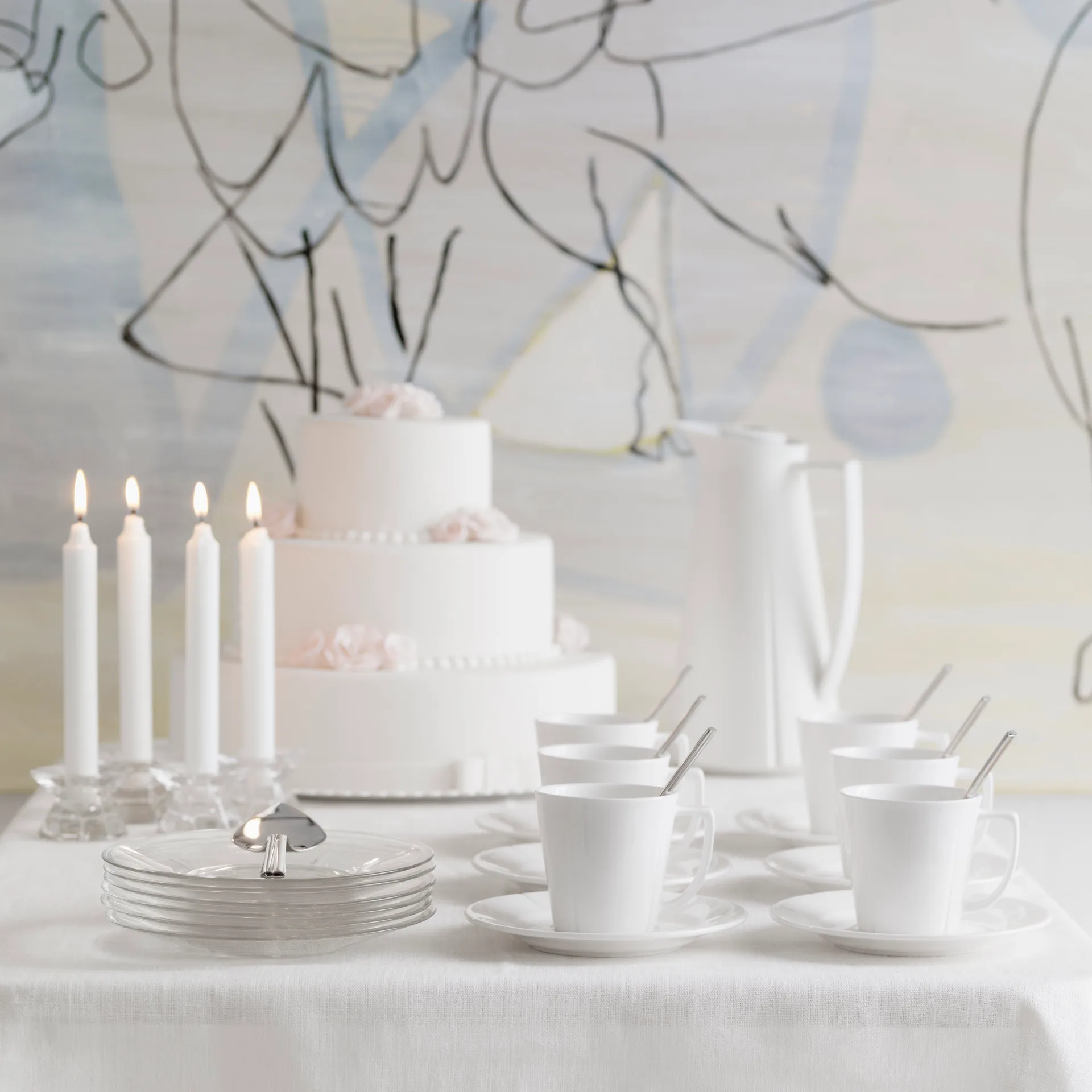 Grand Cru 马克杯, 两件套装, 白色 Rosendahl