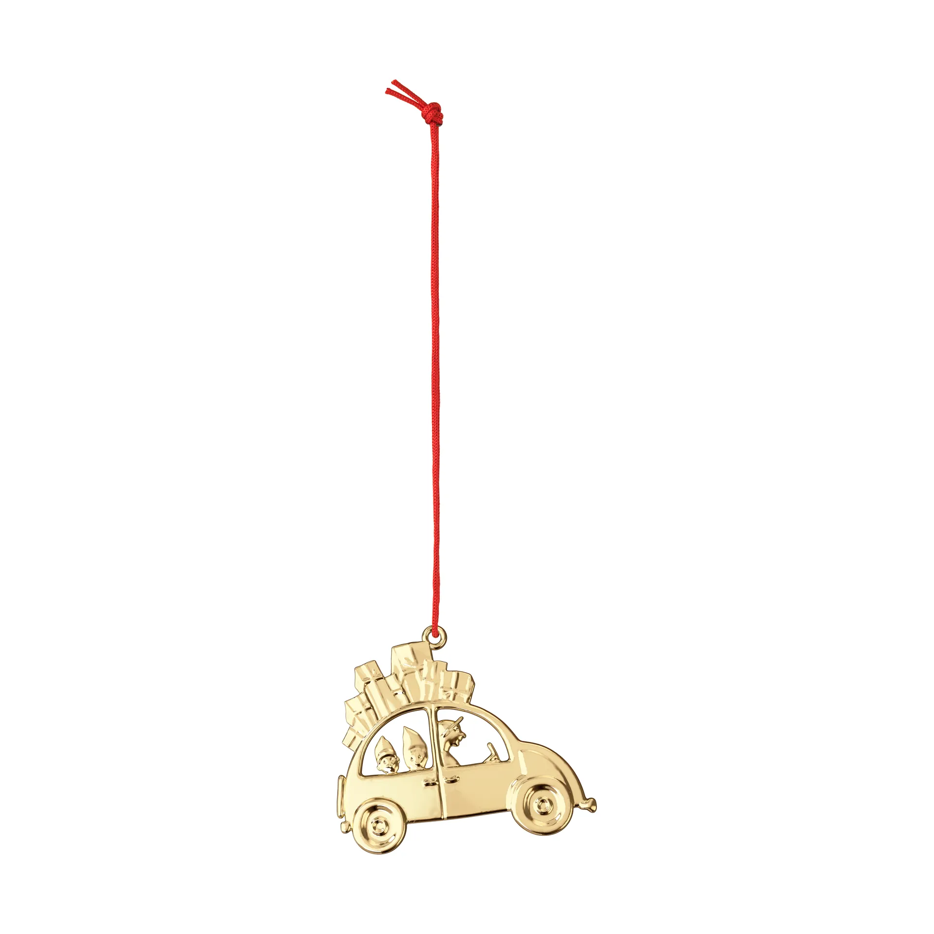 Karen Blixen Christmas car 装饰品 6.5 cm, Gilded Rosendahl