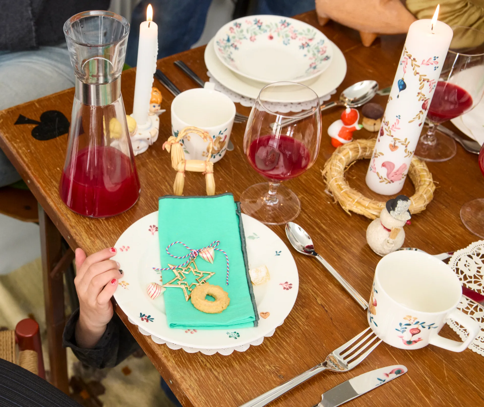 Karen Blixen star 装饰品 8 cm, Gilded Rosendahl