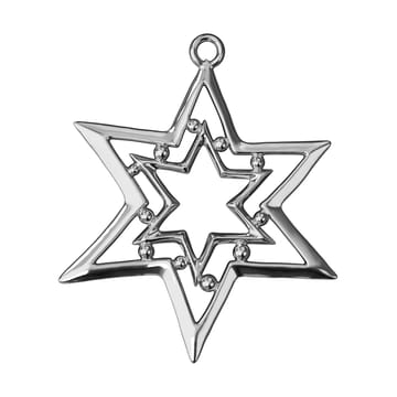 Karen Blixen star 装饰品 8 cm - 银色-plated - Rosendahl